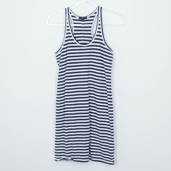 Re-Imagined by J. Crew Striped Racerback Tank Dress Women's Size‎ Small - Picture 3 of 9